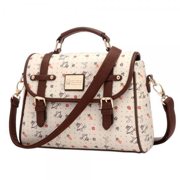 Cartoon Graffiti Pattern Shoulder Messenger Bag [grxjy5204230] on Luulla